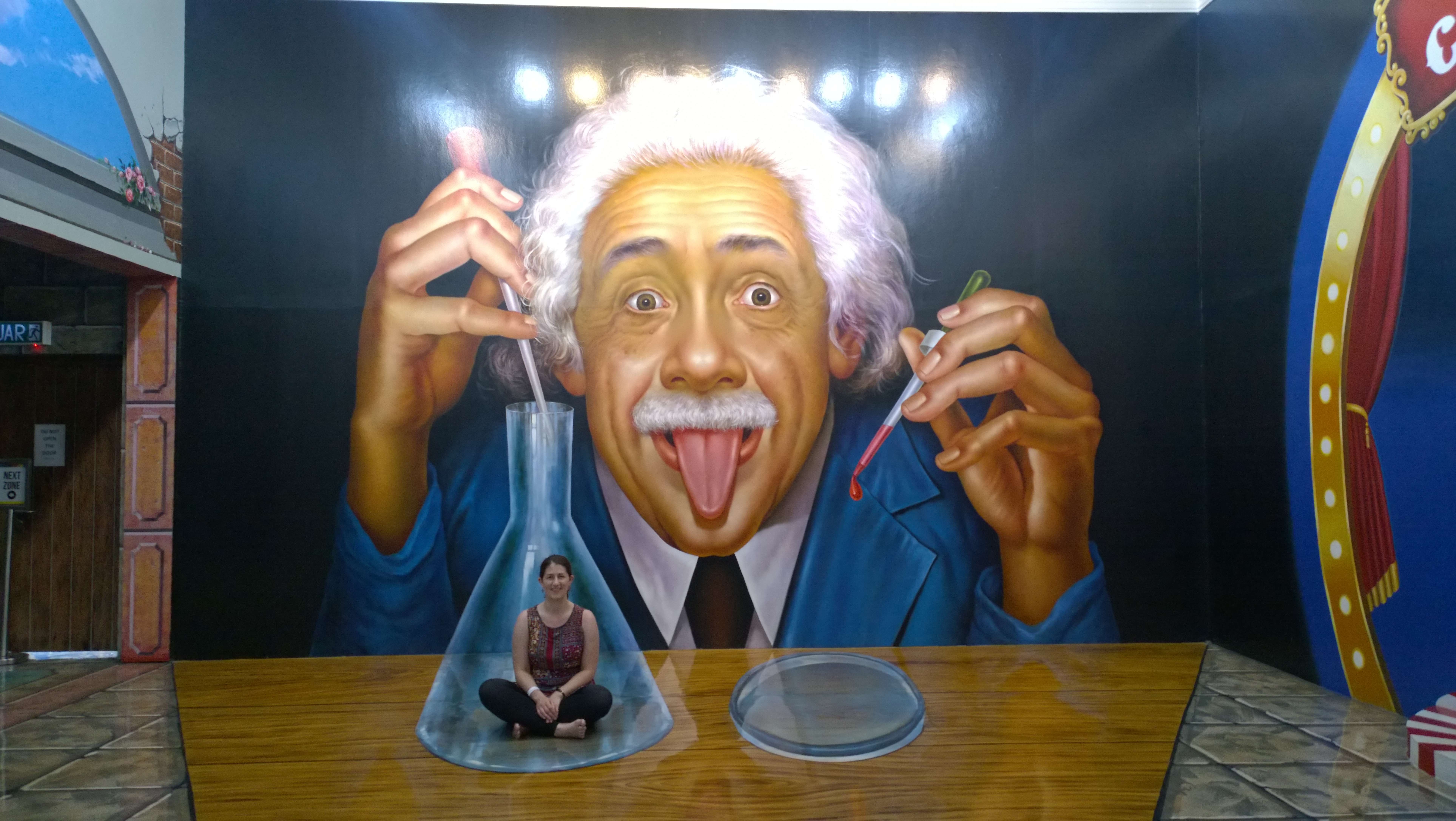 3D art museum Langkawi- part of Einstein's experiments